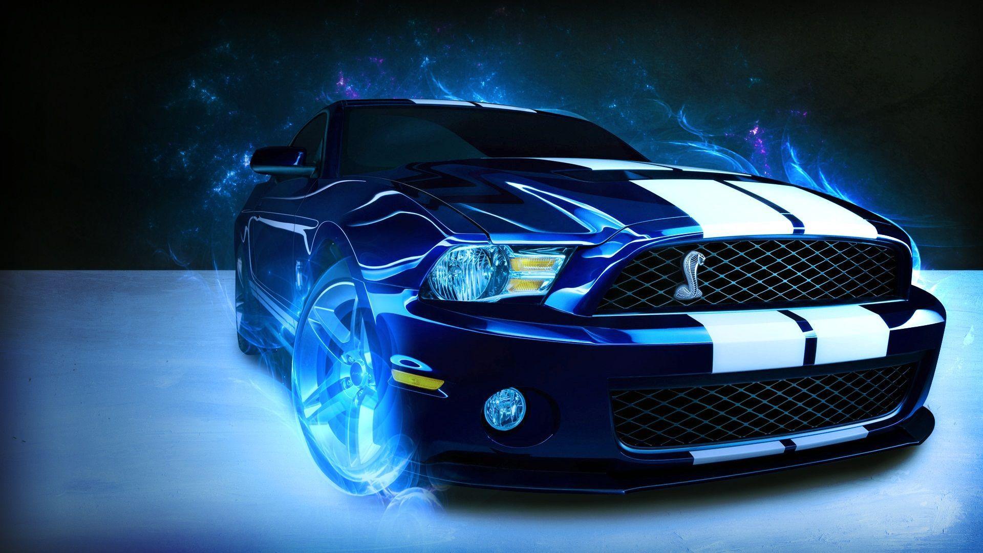 Blue Ford Mustang Wallpapers  Top Những Hình Ảnh Đẹp