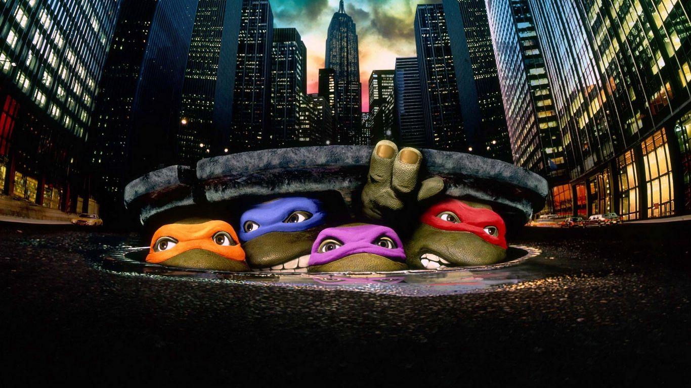 1366x768 Download wallpaper 1366x768 teenage mutant ninja turtles, leonardo