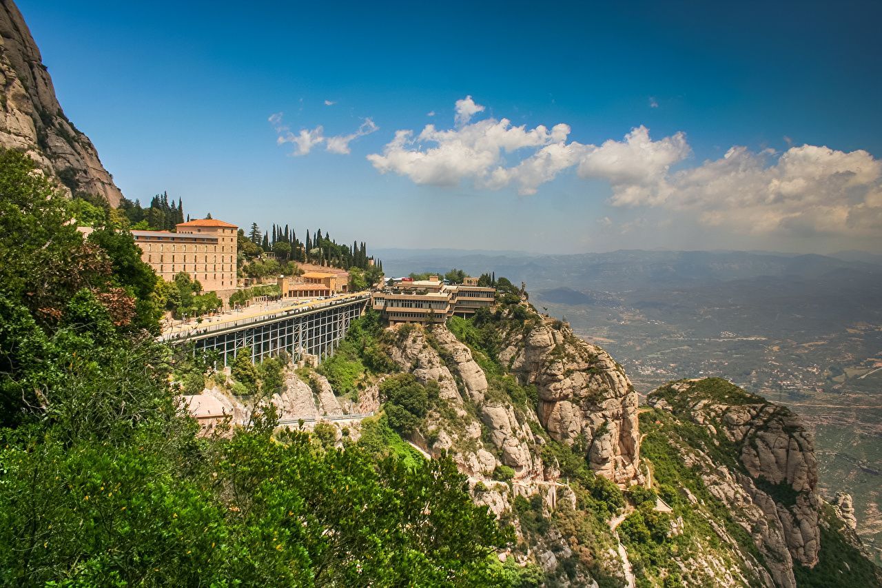 1280x853 Photo Monastery Spain Catalonia