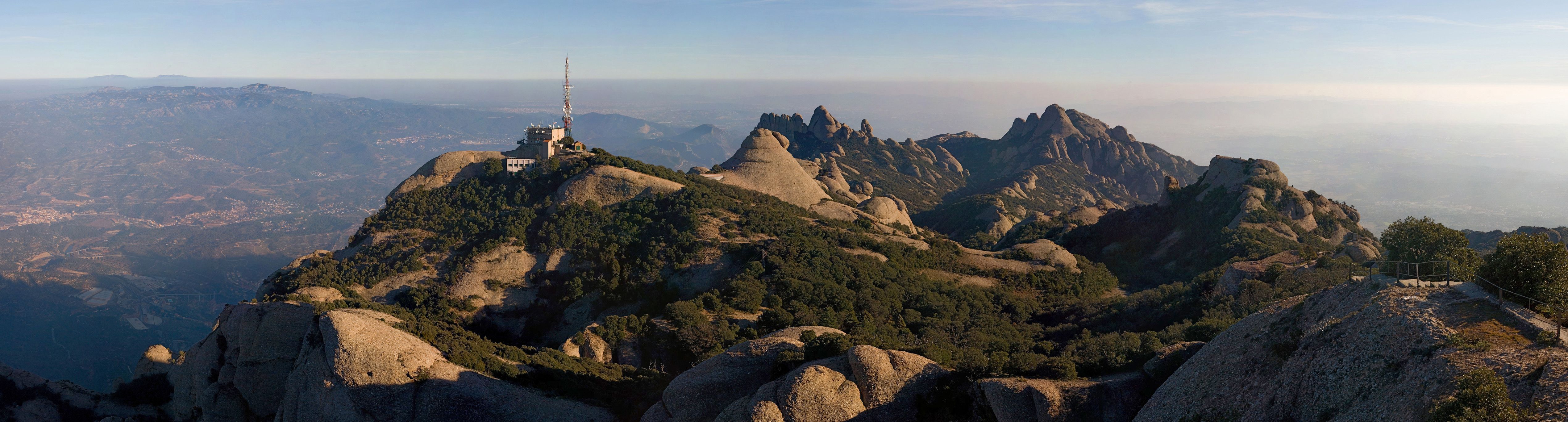 5081x1367 Montserrat Mountains, Catalonia, Spain