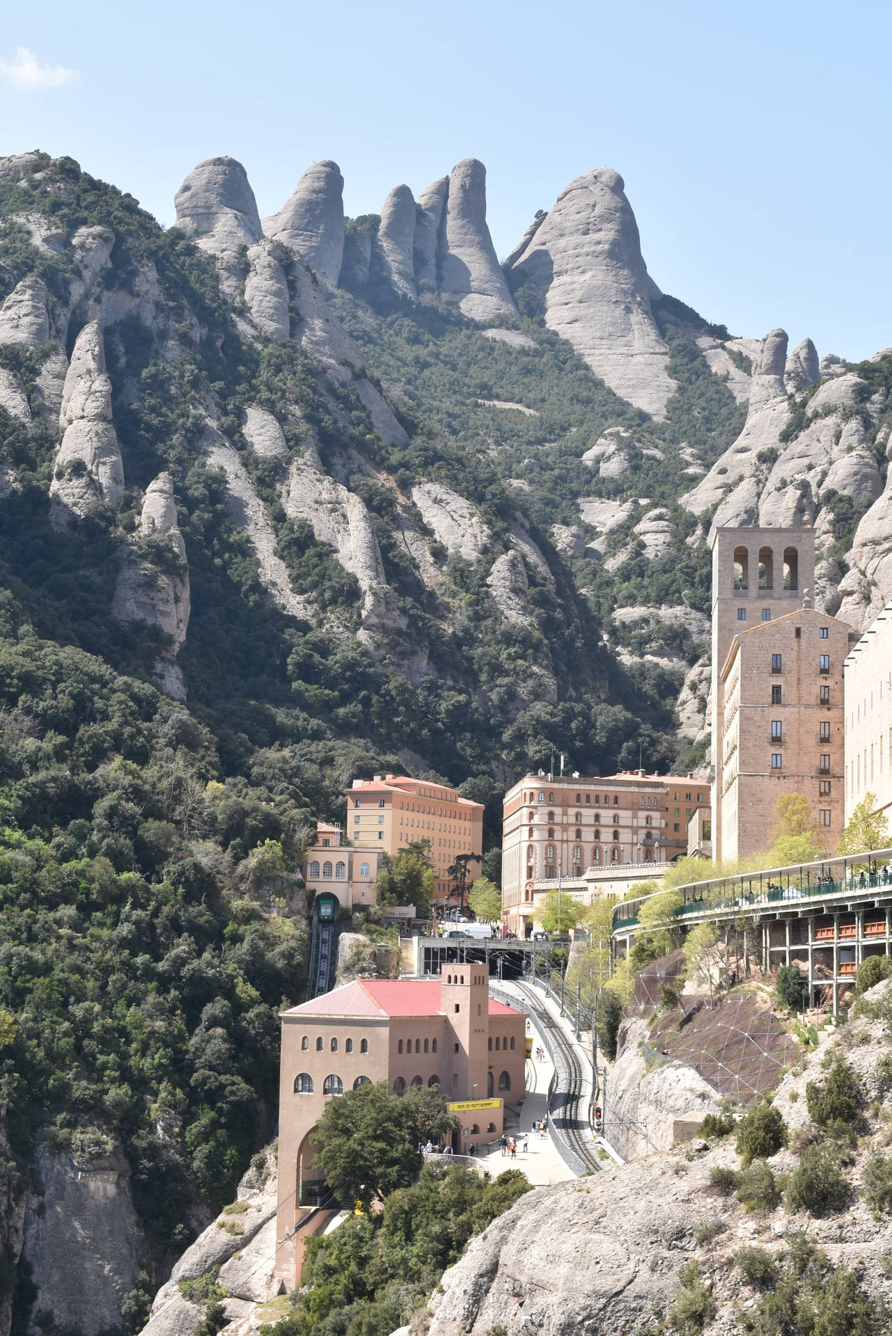 1281x1920 Montserrat Monasteries Wallpaper