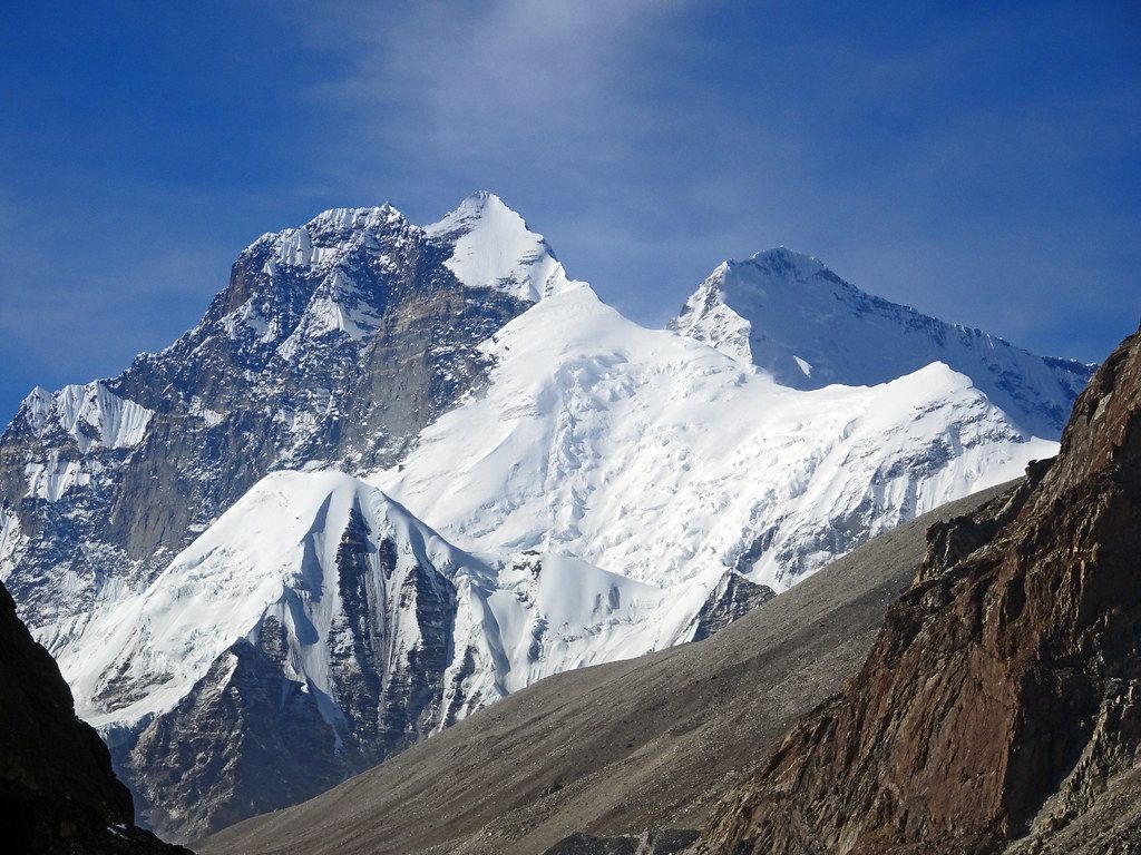 1024x768 East Nepal 12124 Lhotse and Everest