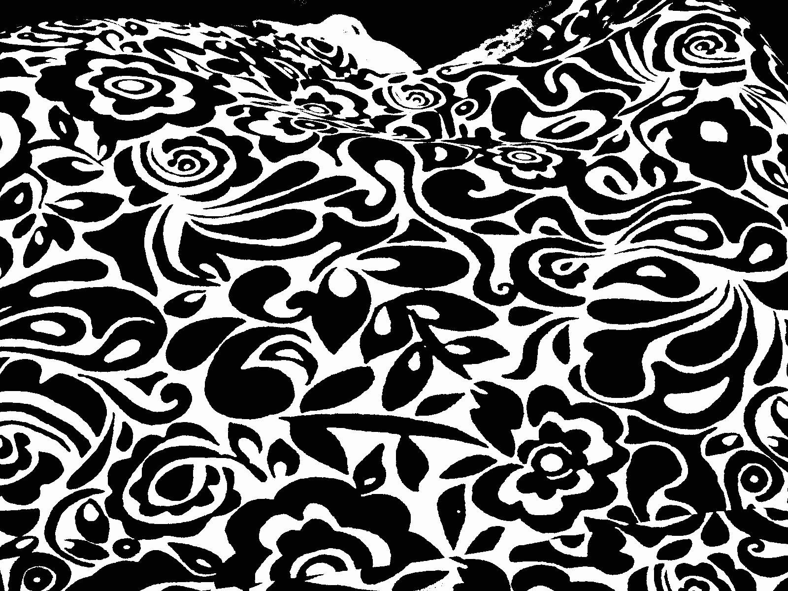 1600x1200 Japanese Wallpaper 1680x1050 57505 Black And White Design Floral