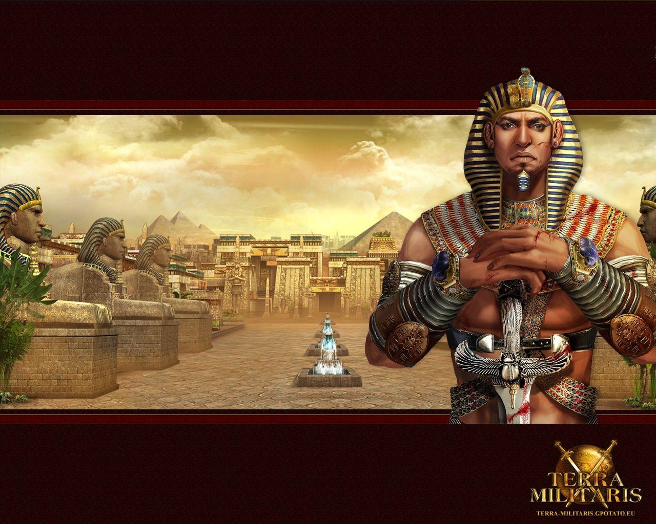 1280x1024 Egyptian Goddess Wallpaper