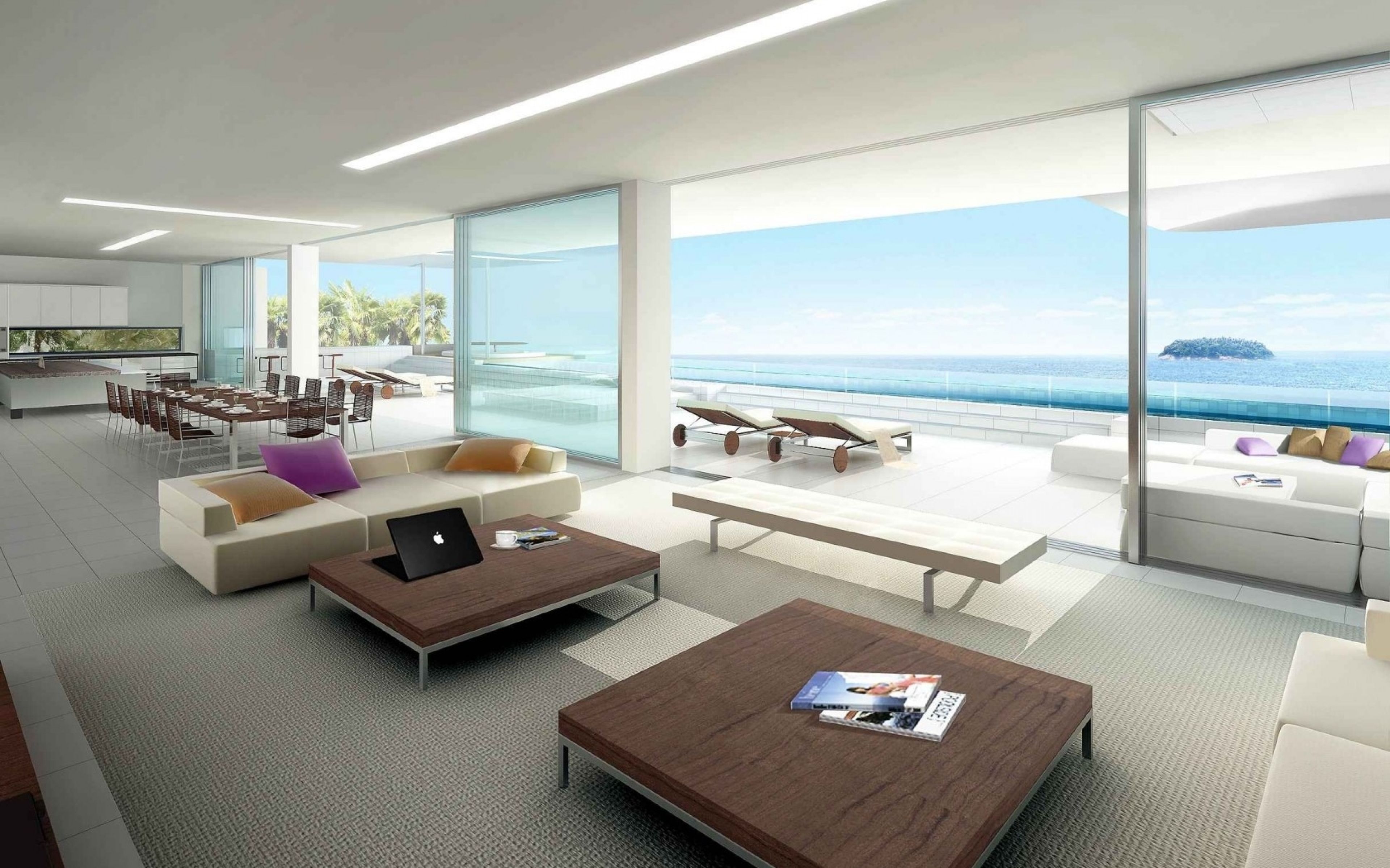 3840x2400 Mansion Interior Wallpaper