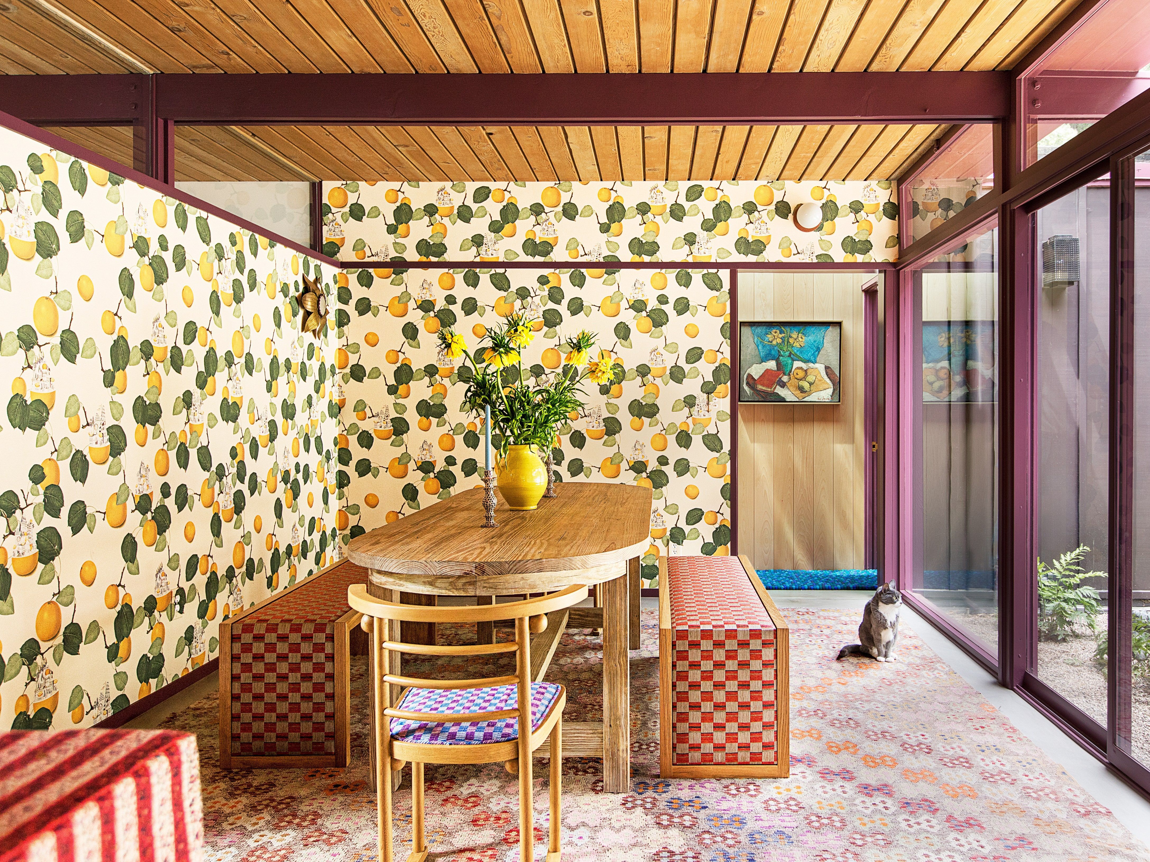 4350x3262 Mesmerizing Wallpapered Rooms From