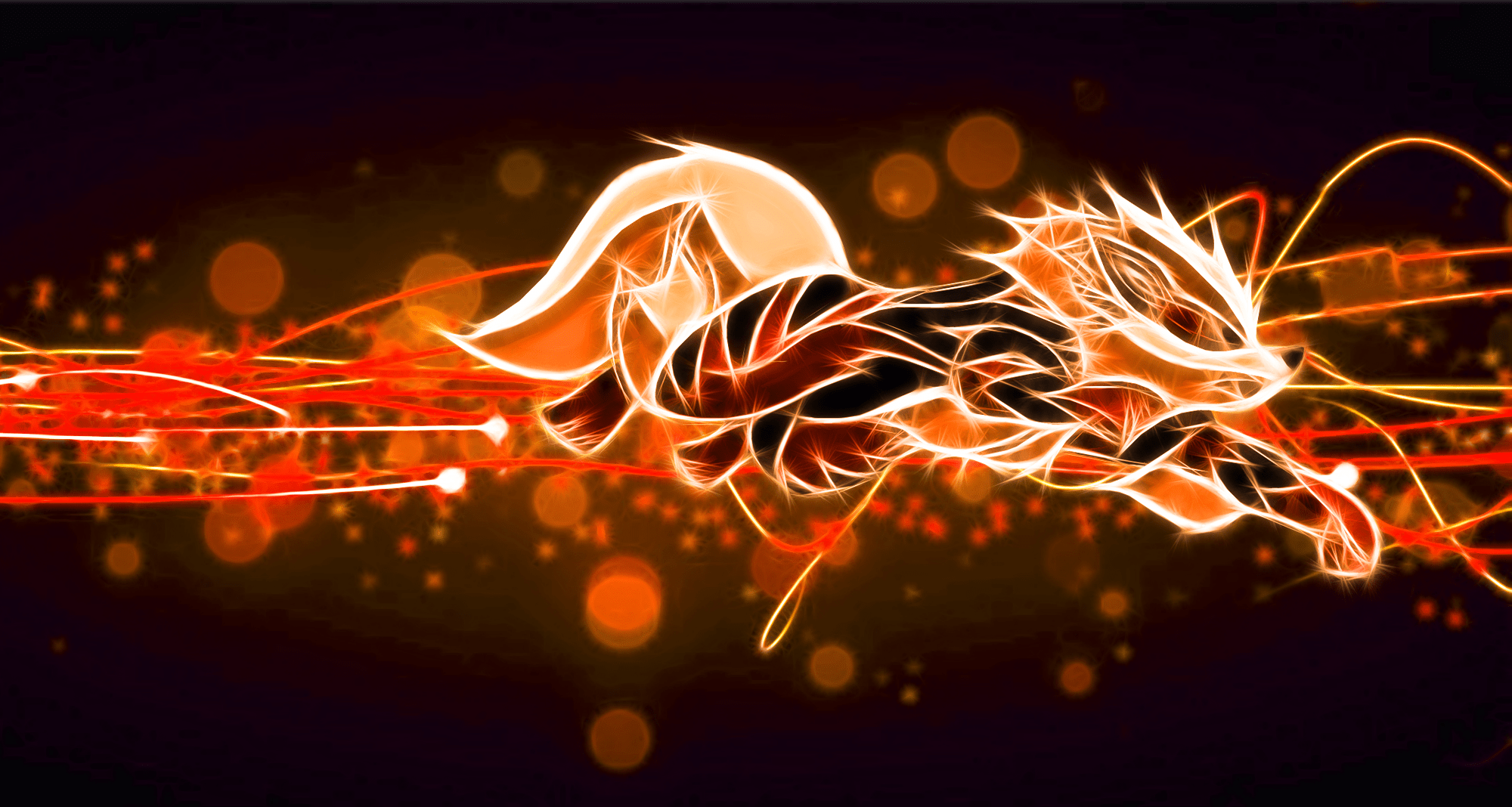 2000x1068 Arcanine (Pokémon) HD Wallpaper