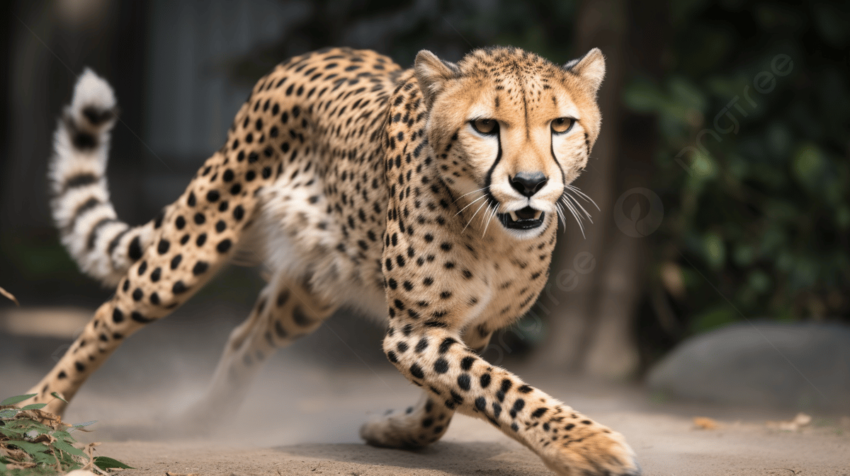 1200x673 Cheetah Running Against Background