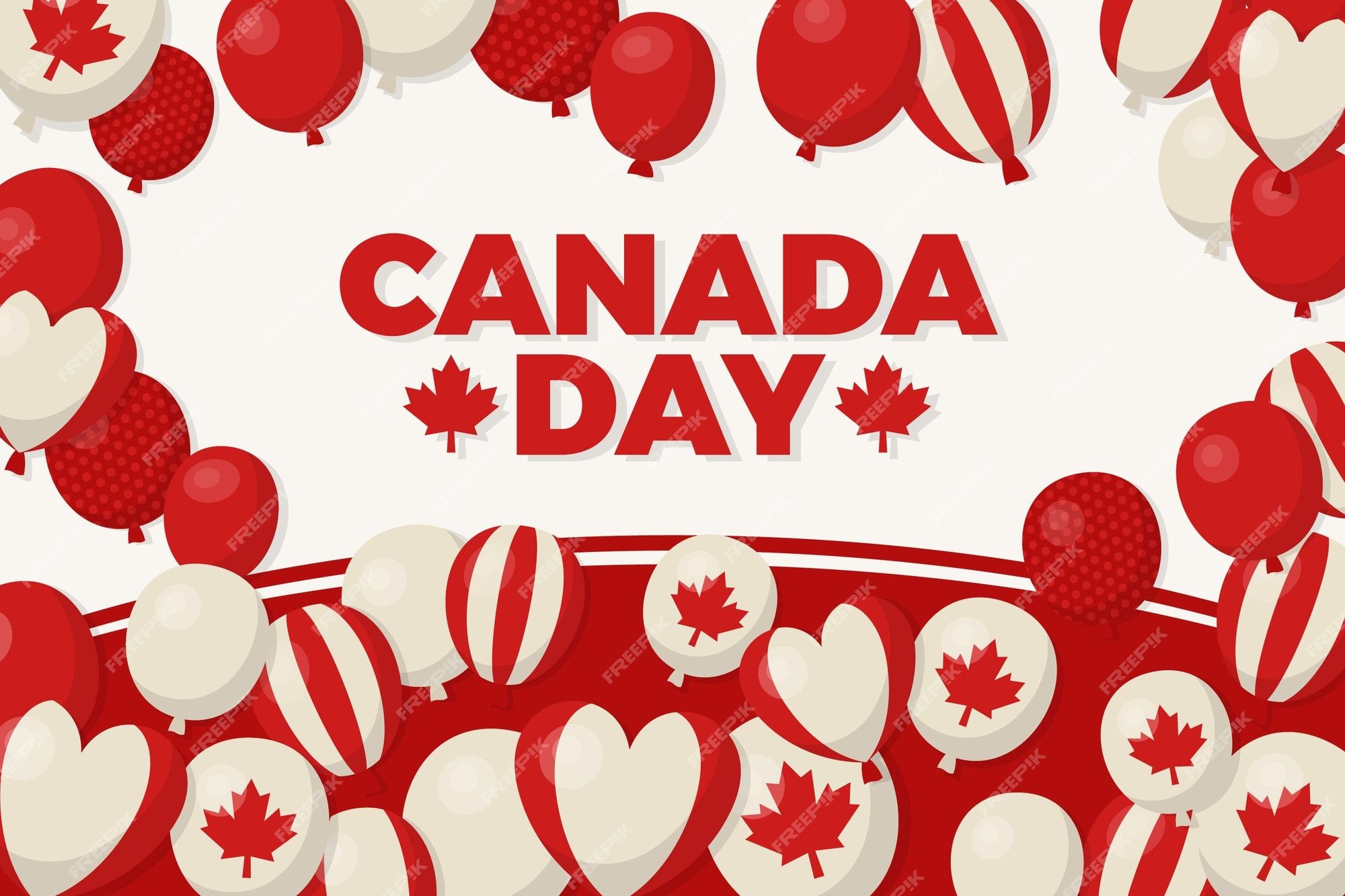 2000x1333 Free Vector. Canada day wallpaper theme
