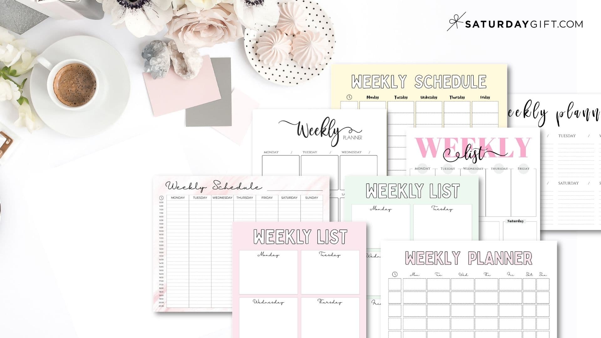 Weekly Planner Wallpapers - Top Free Weekly Planner Backgrounds ...