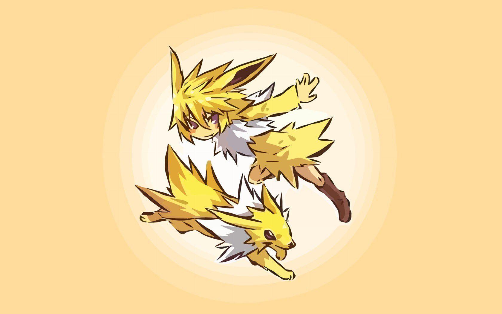 1680x1050 Eeveelutions Electric Jolteon Pokemon HD As A