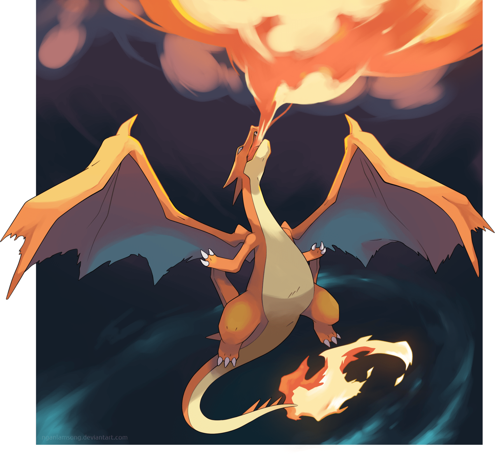 1600x1467 Mega Charizard Y rise of Lizardon