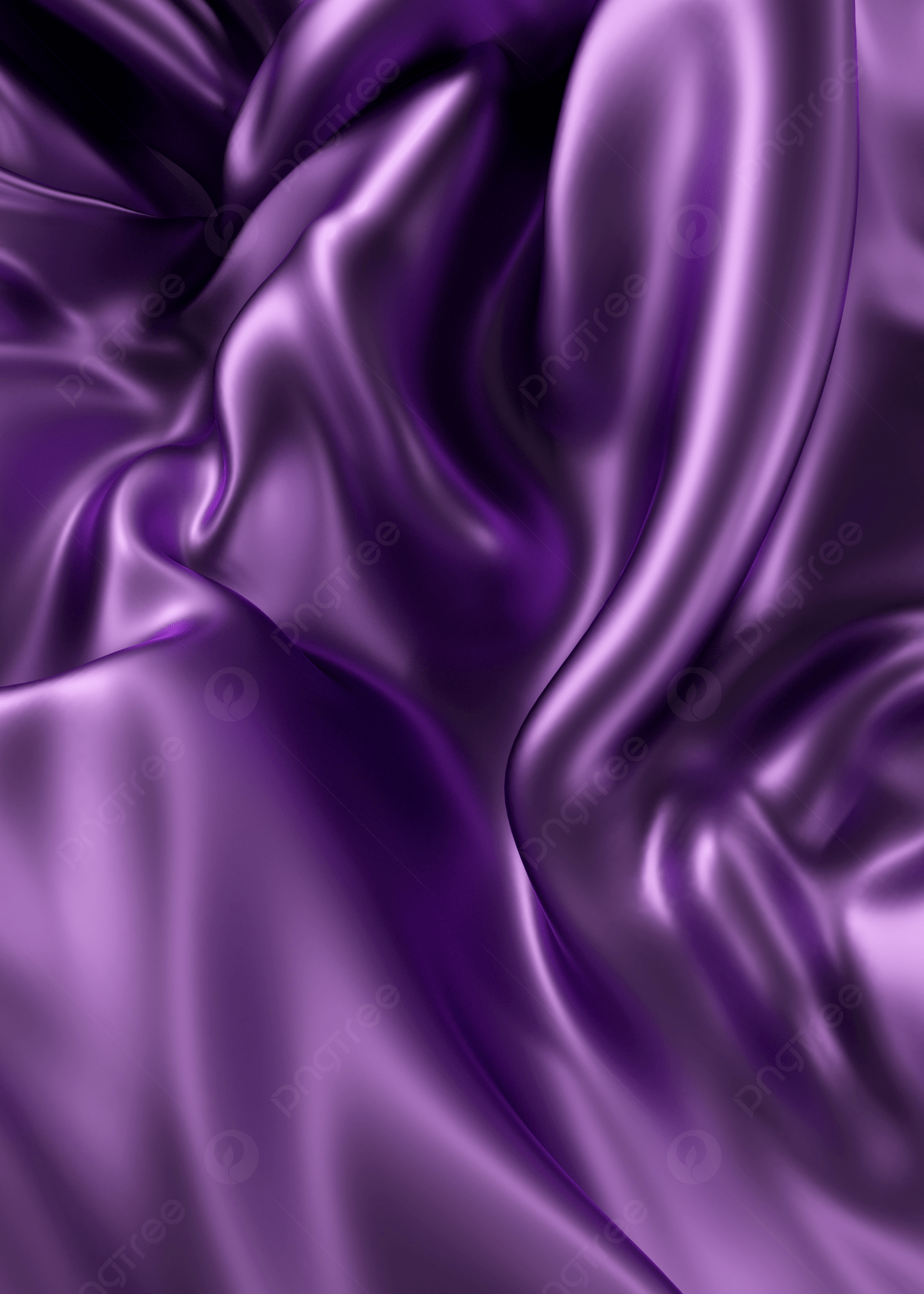 1200x1680 Purple Silk Folds 3D Background