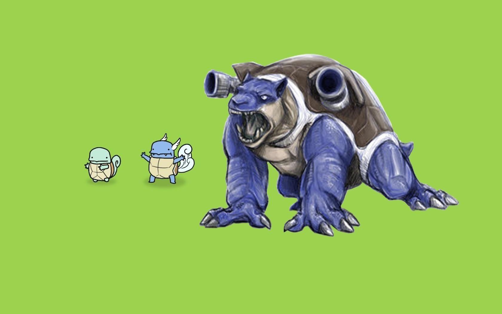 1680x1050 pokemon squirtle blastoise 1680x1050 wallpaper High Quality