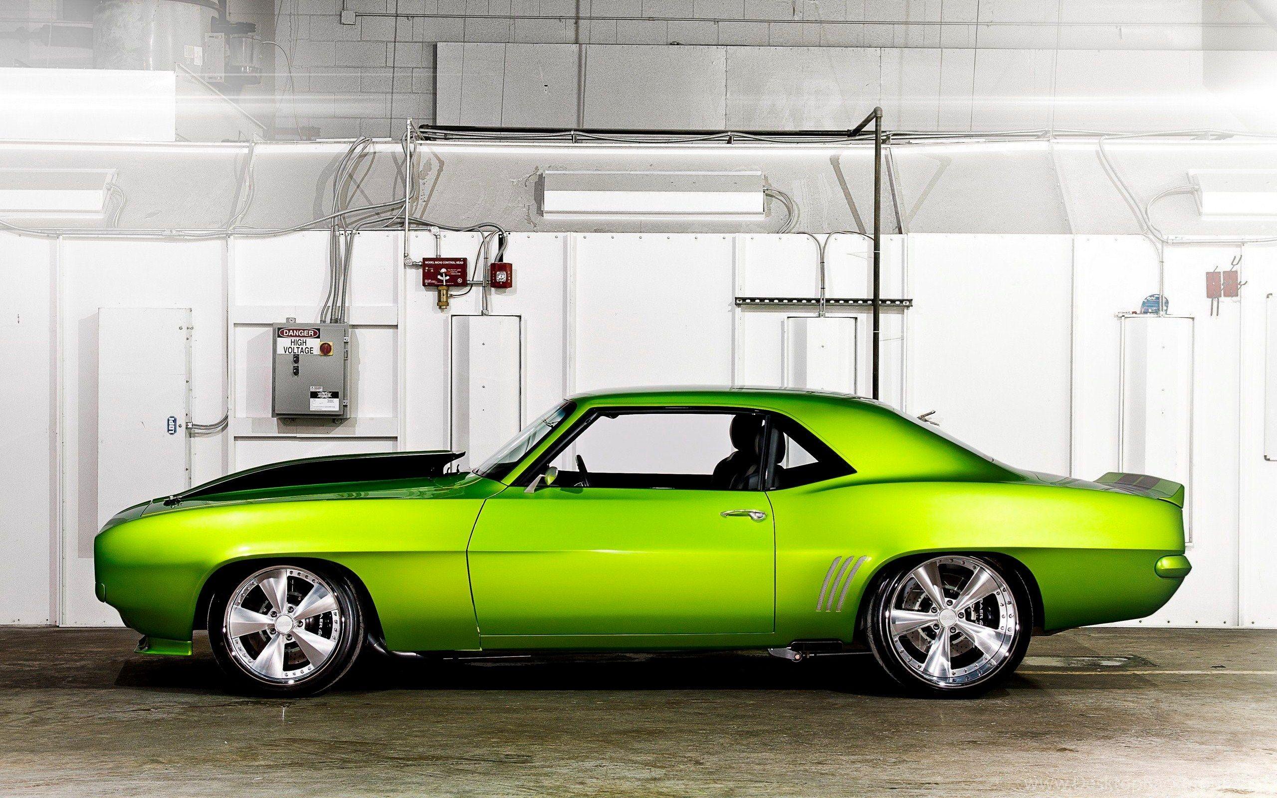 2560x1600 Wallpaper Monster High View Camaro Green Wheels By William