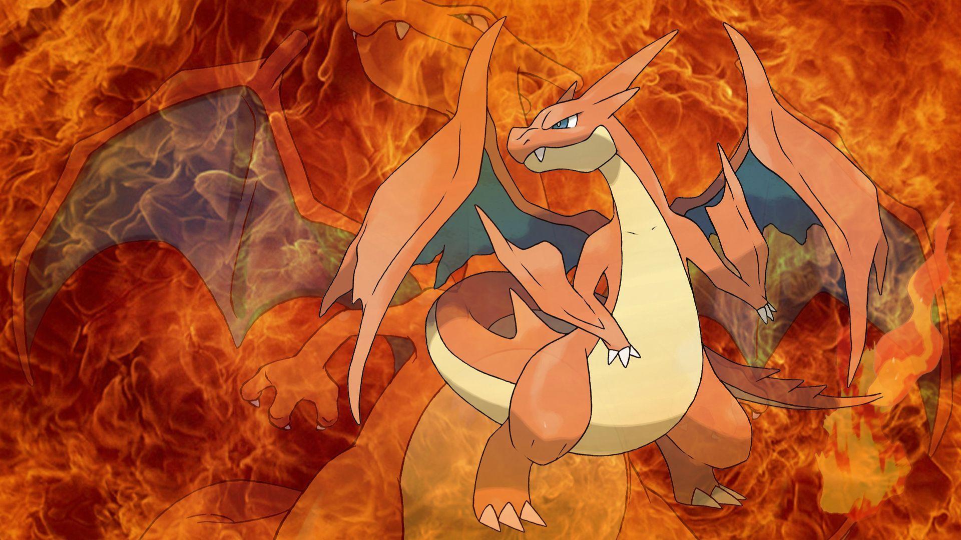 1920x1080 Mega Charizard Wallpaper