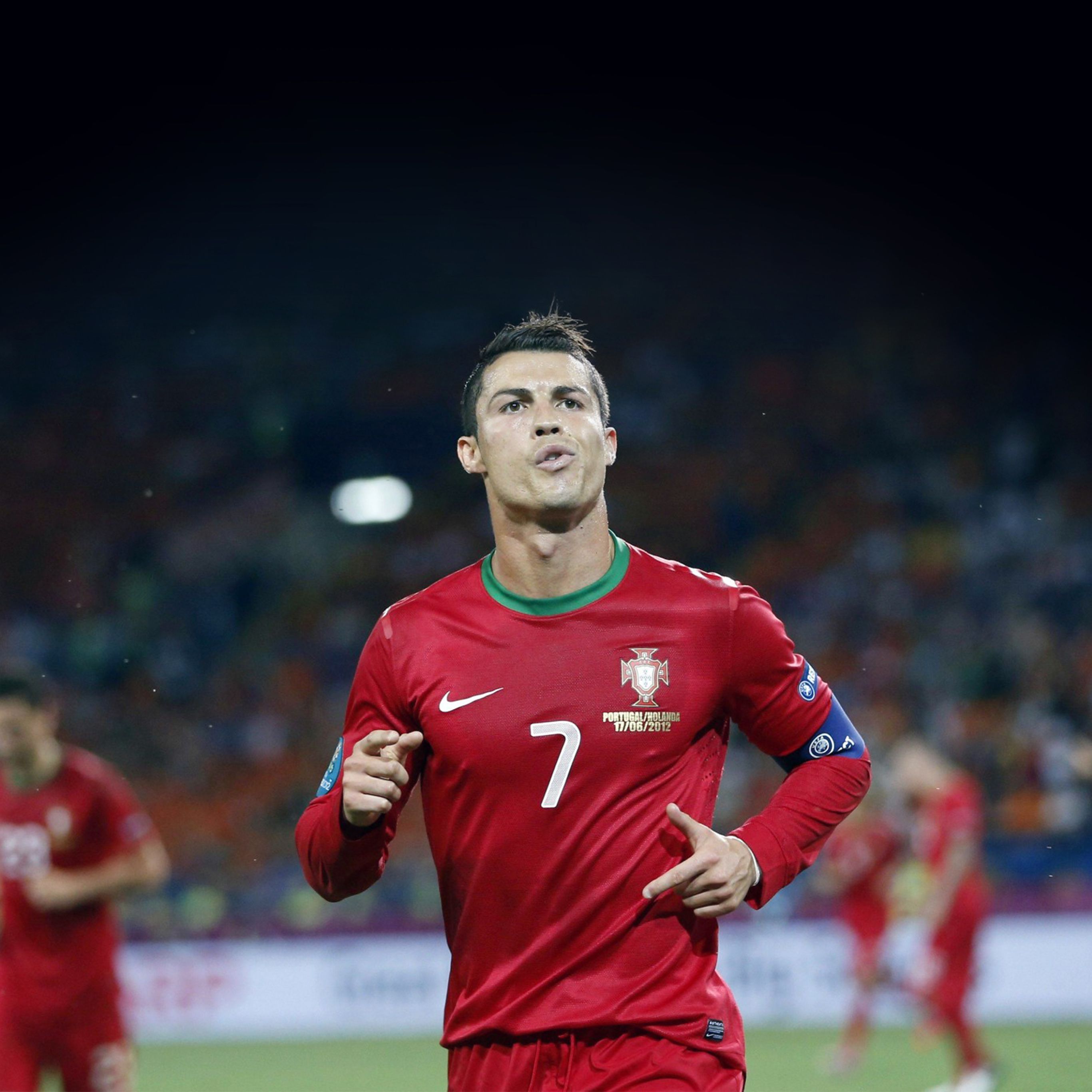 2732x2732 Ronaldo Portugal Soccer Seven