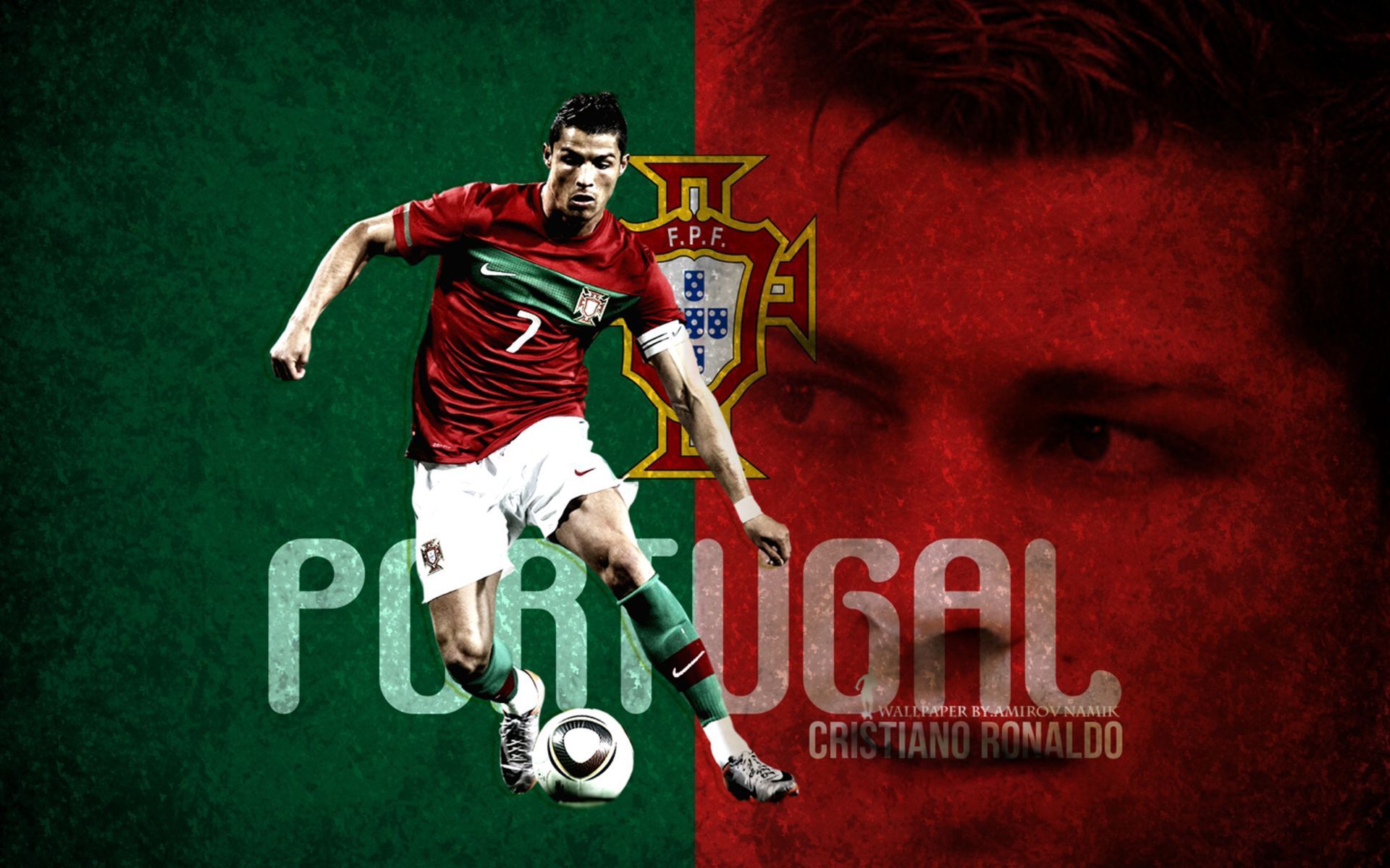 1920x1200 Portugal National Football Team