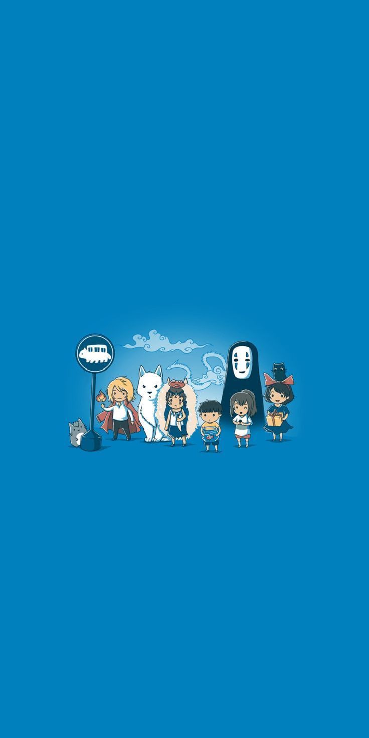736x1472 Ghibli artwork, Studio ghibli background