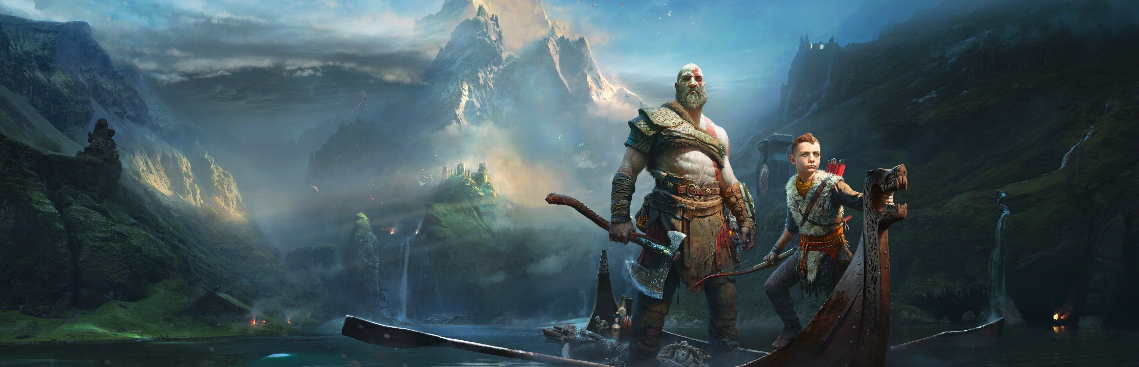 God of War Dual Monitor Wallpapers - Top Free God of War Dual Monitor