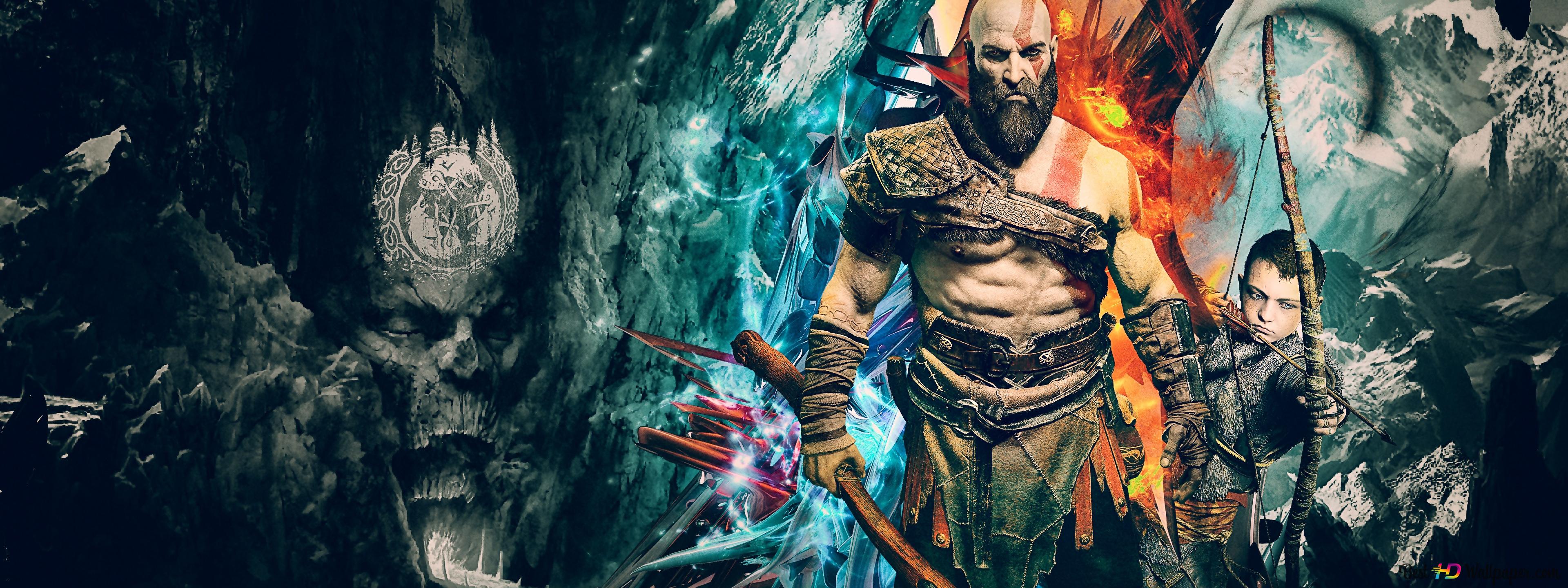 3840x1440 game) and Atreus 4K wallpaper