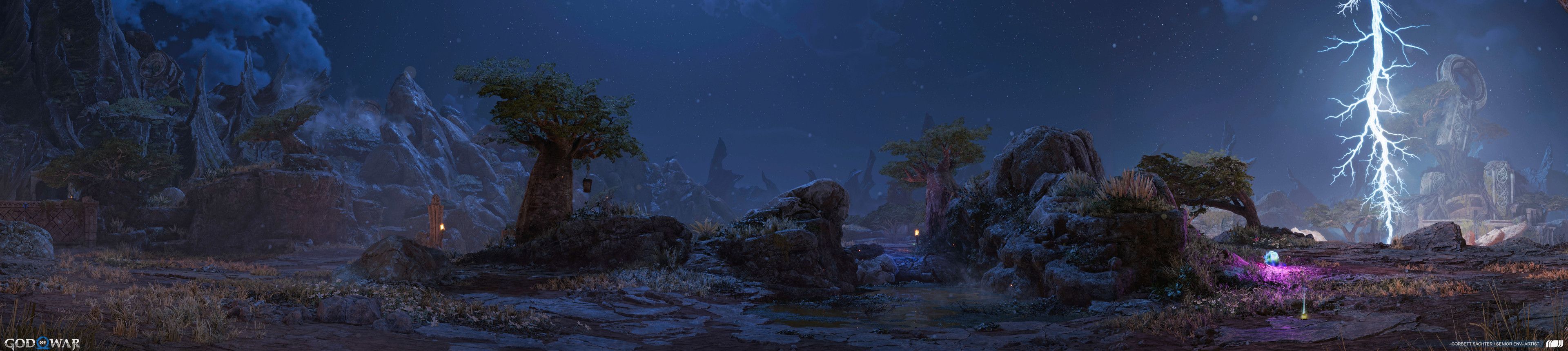 3840x860 Vanaheim Crater