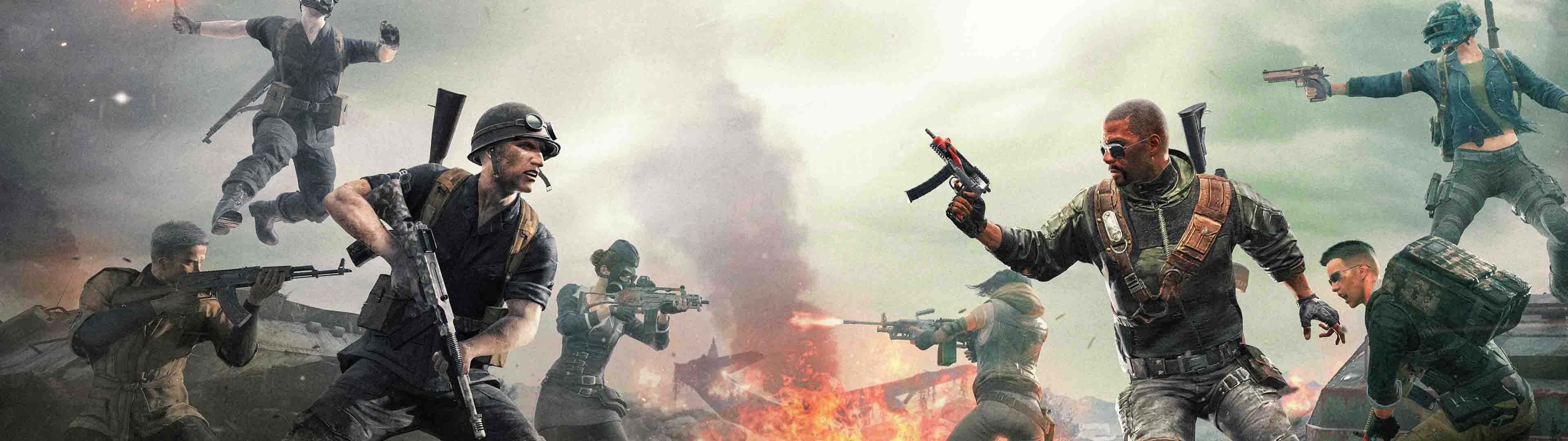 3840x1080 Dual Monitor Gaming Wallpaper