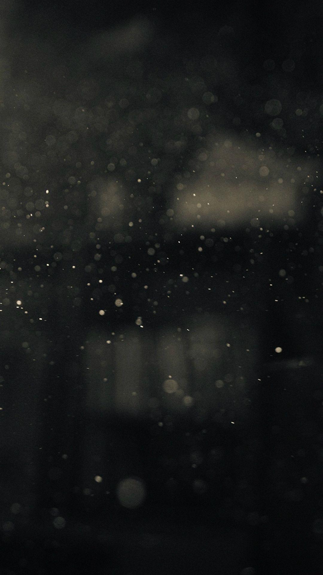 1080x1920 Dark Bubble Bokeh Rain Drops Flare Outside #iPhone