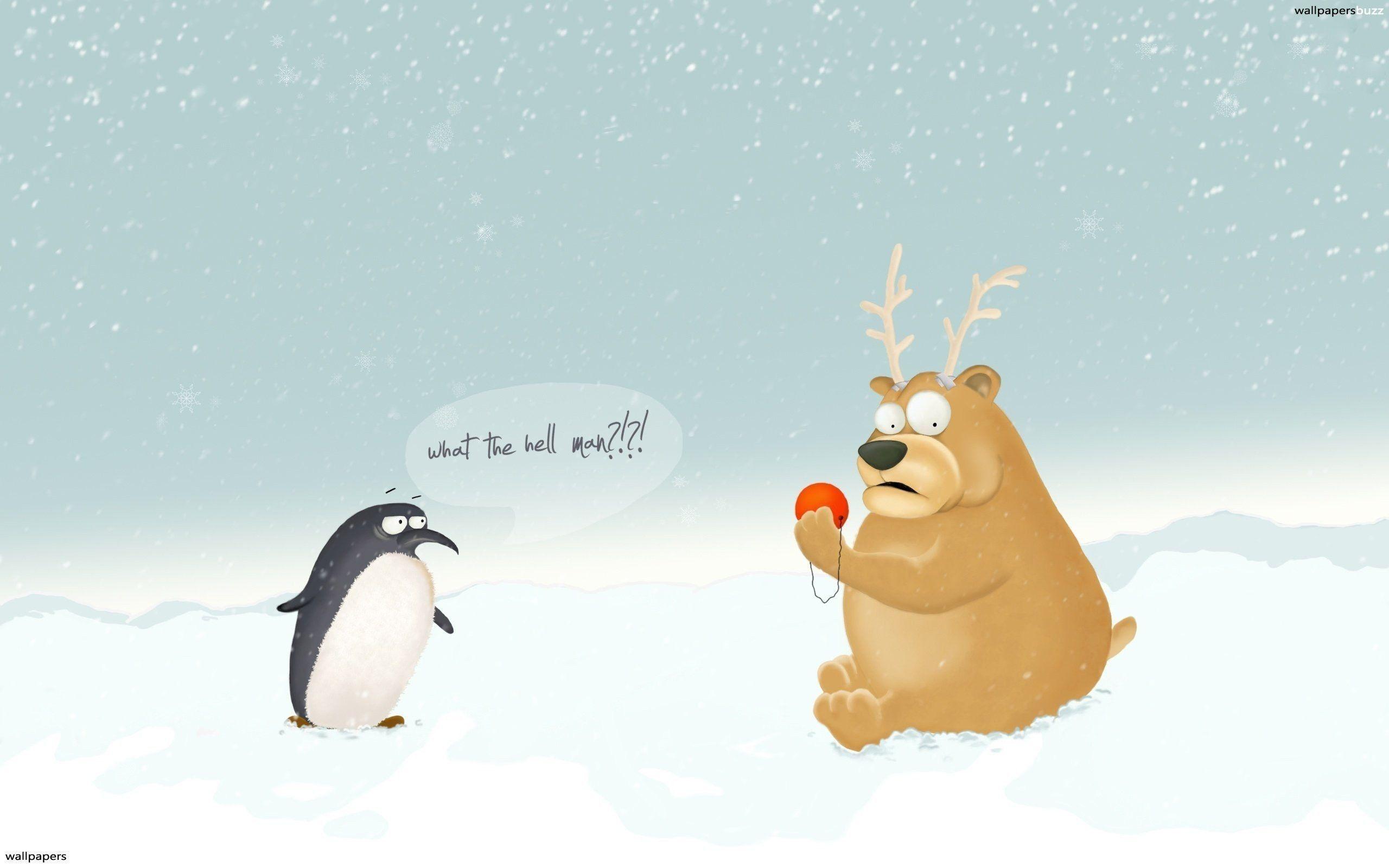 2560x1600 Cute Christmas Wallpaper background picture