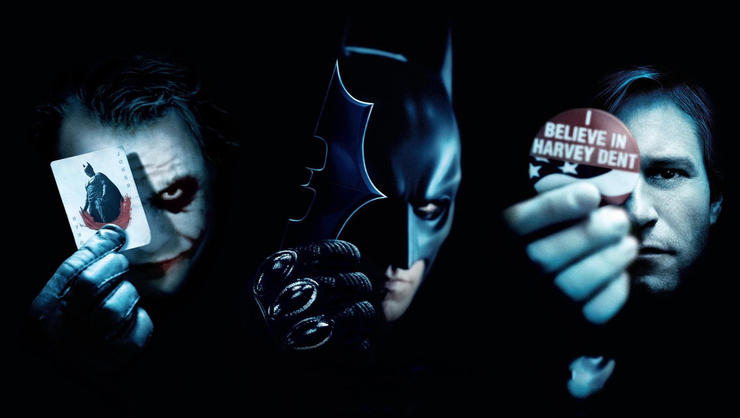 2552x1442 The Dark Knight (2008) Desktop Wallpaper. The WOW. Dark