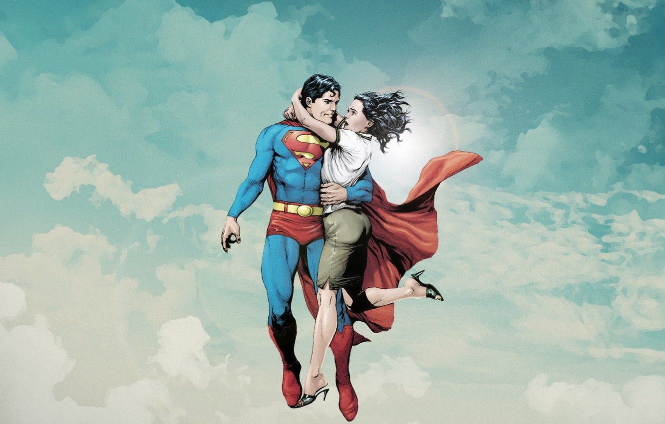 1332x850 Justice League Clark Kent And Lois Lane