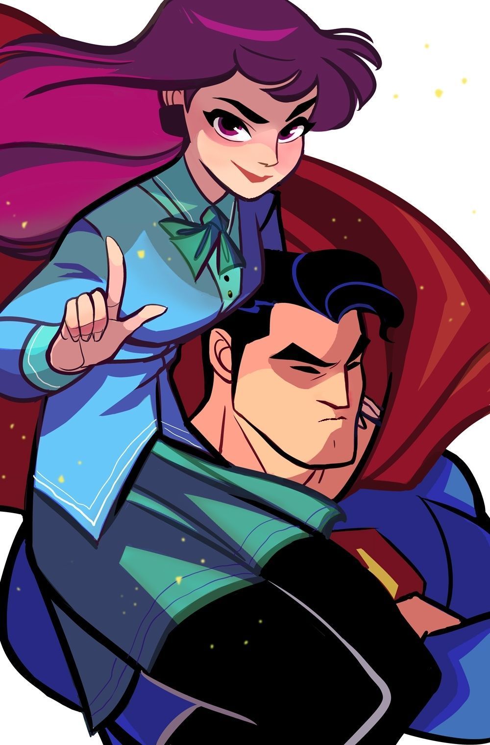 1000x1520 Art Love: Lois Lane & Superman. Girls