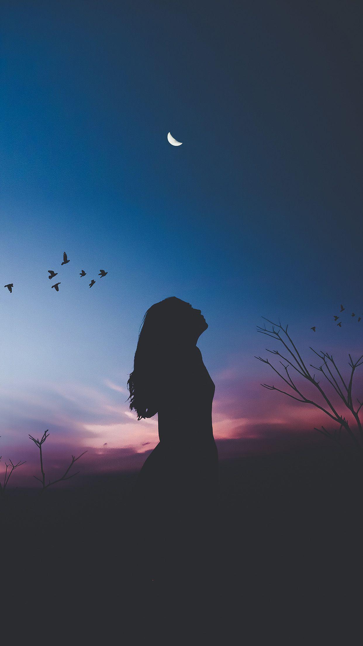 1242x2208 iPhone7 wallpaper. night sky dark