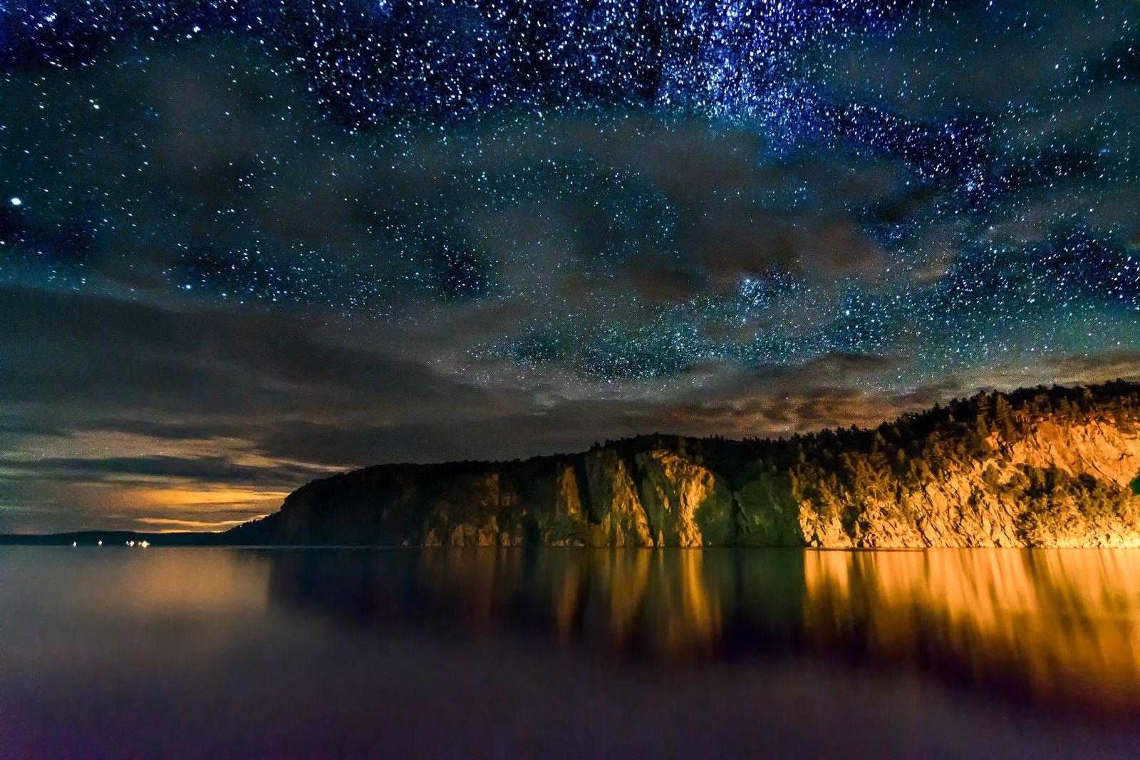 1600x1067 Dark and Starry Sky Wallpaper