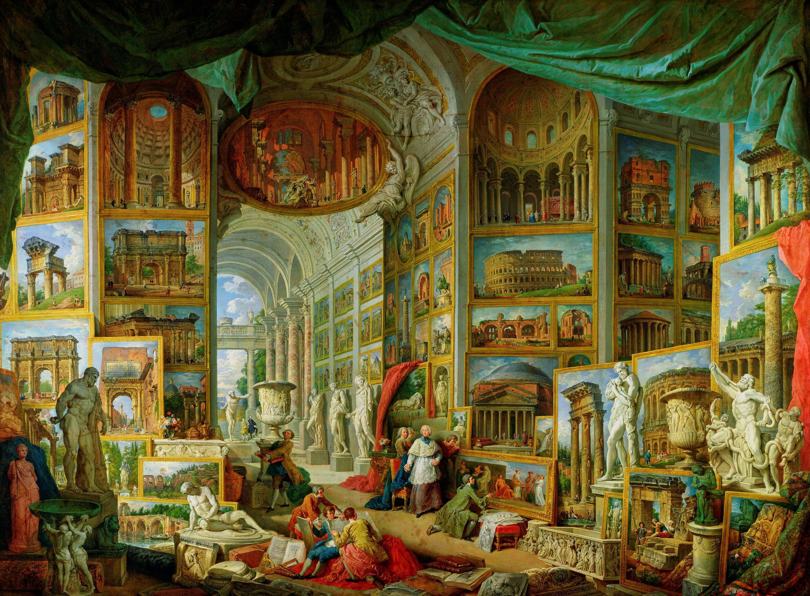 3200x2356 Gallery Views Of Ancient Rome Mural Wallpaper Your Way