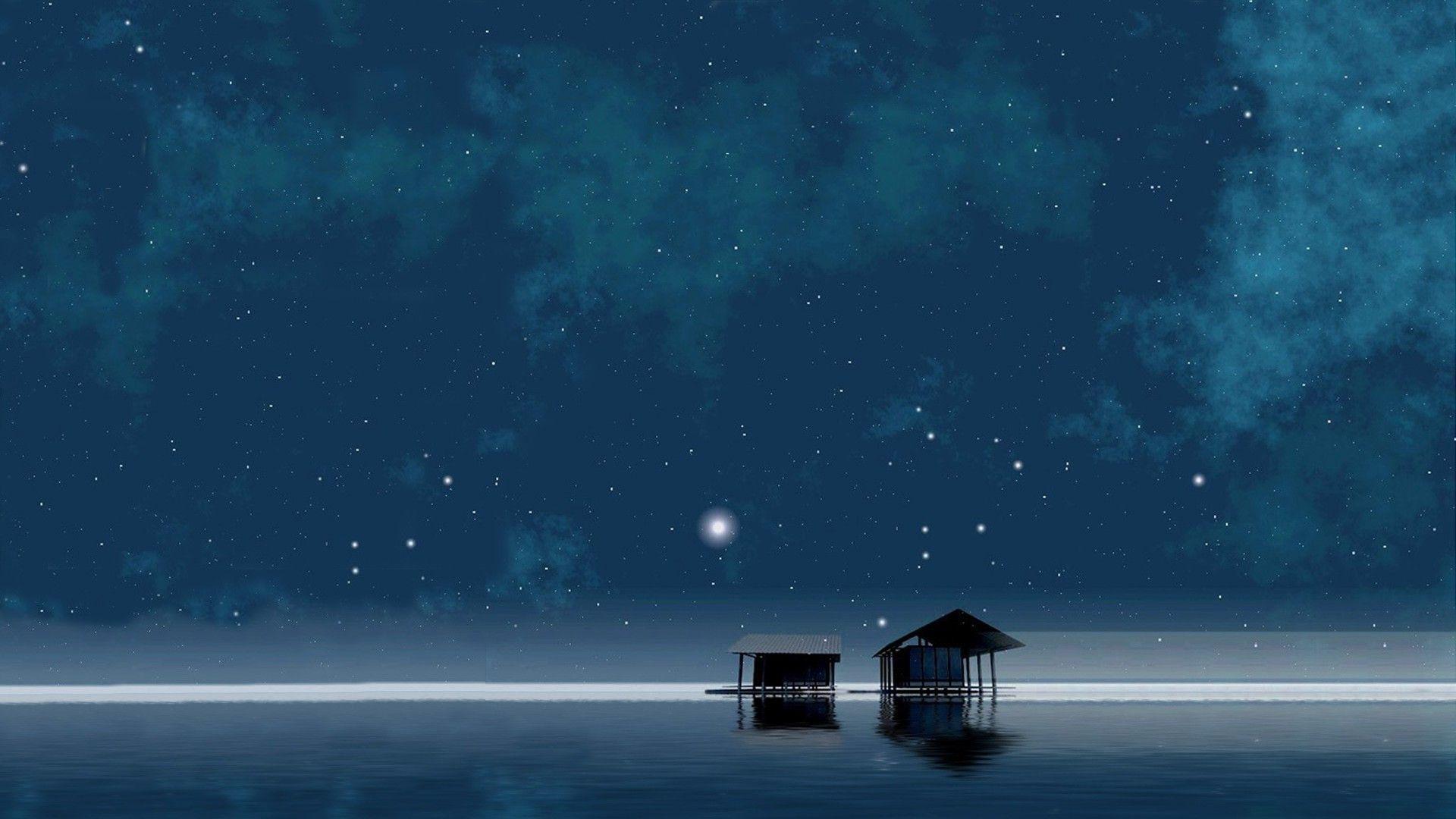 1920x1080 Sky At Night, HD Nature, 4k Wallpaper, Image, Background