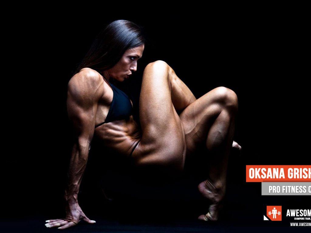 1024x768 Master fitness on a black background Desktop wallpaper 1024x768