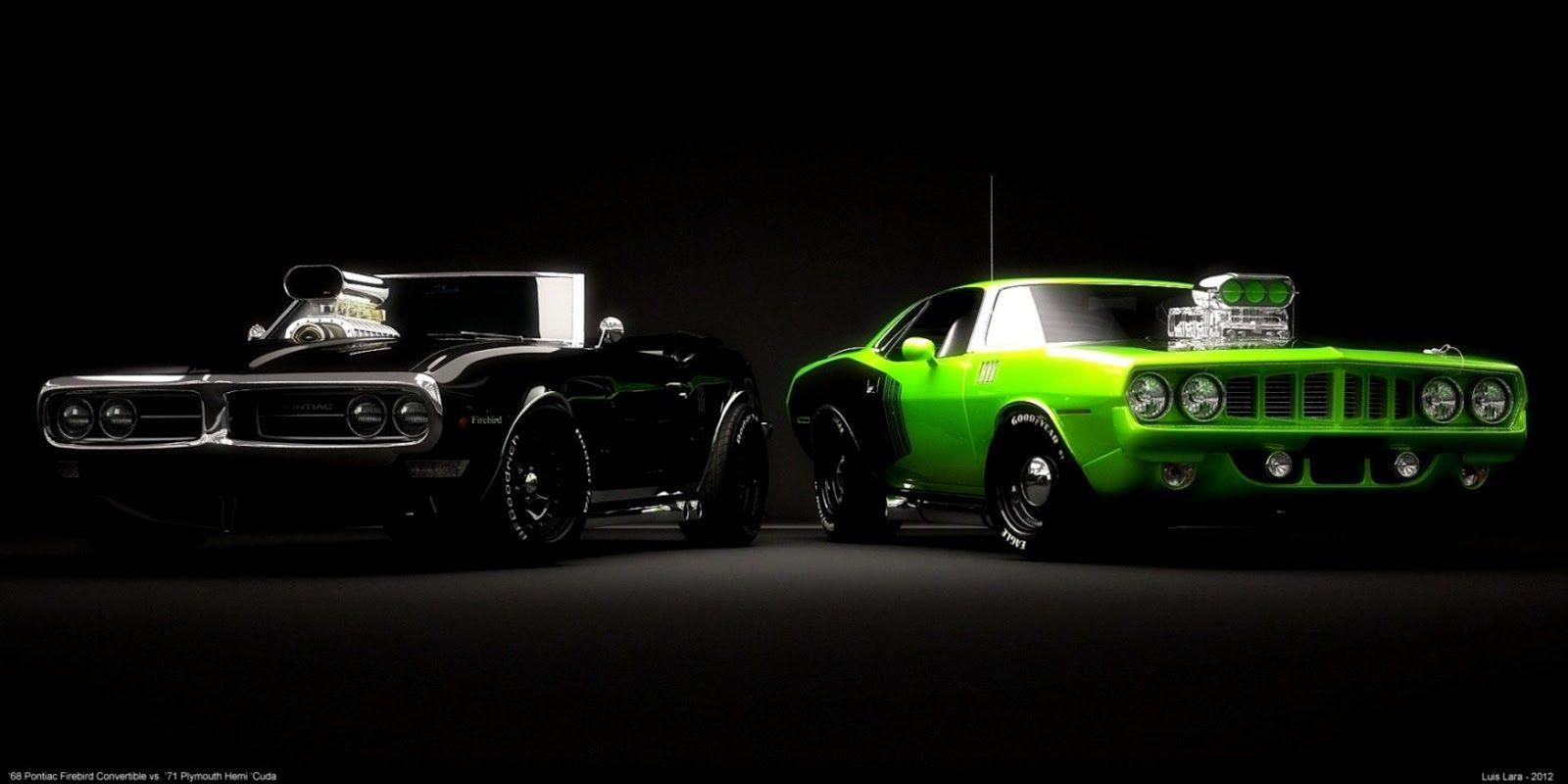 1600x800 Muscle Car Wallpaper