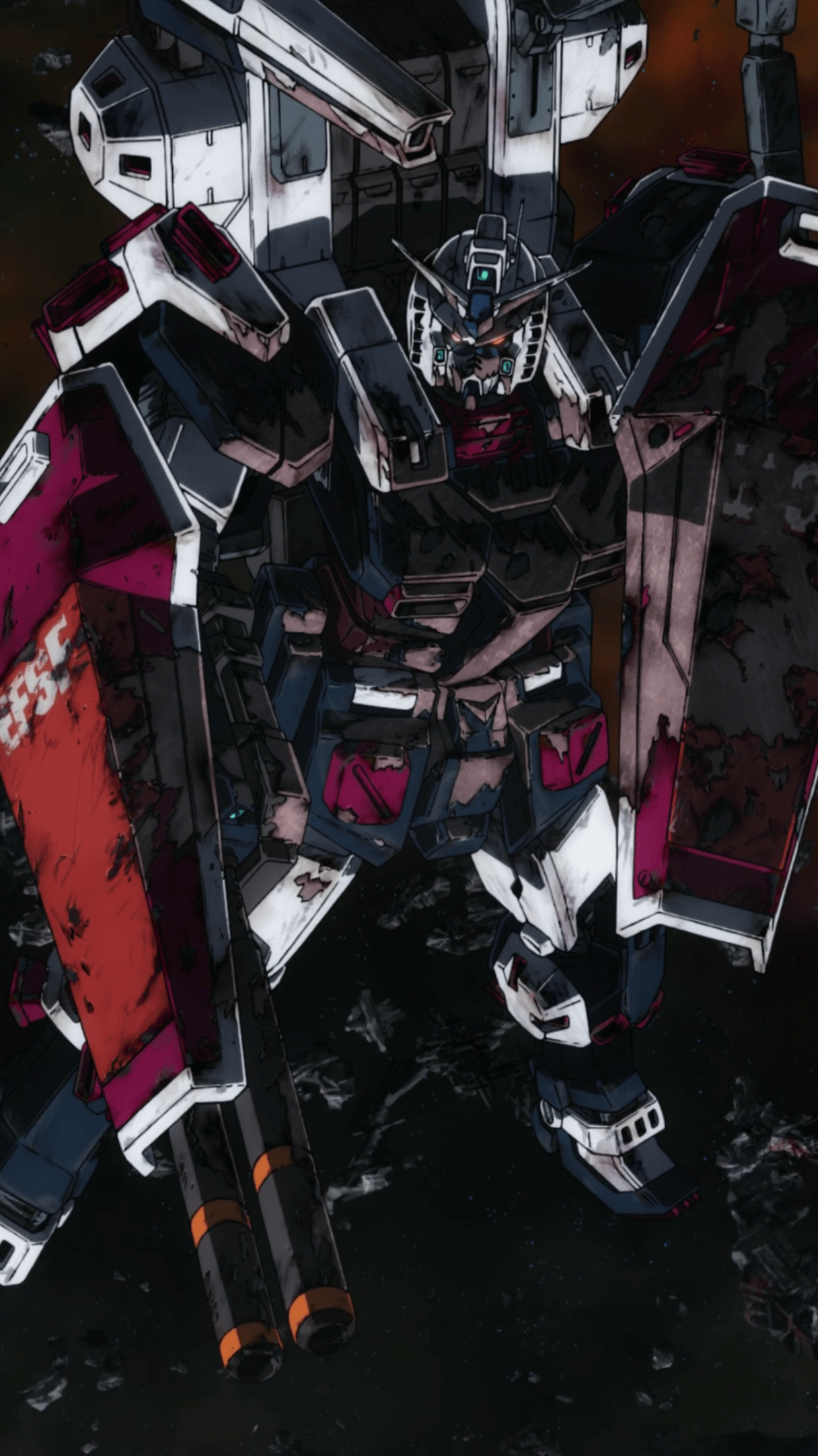 1216x2163 Full Armor Gundam Phone Wallpaper