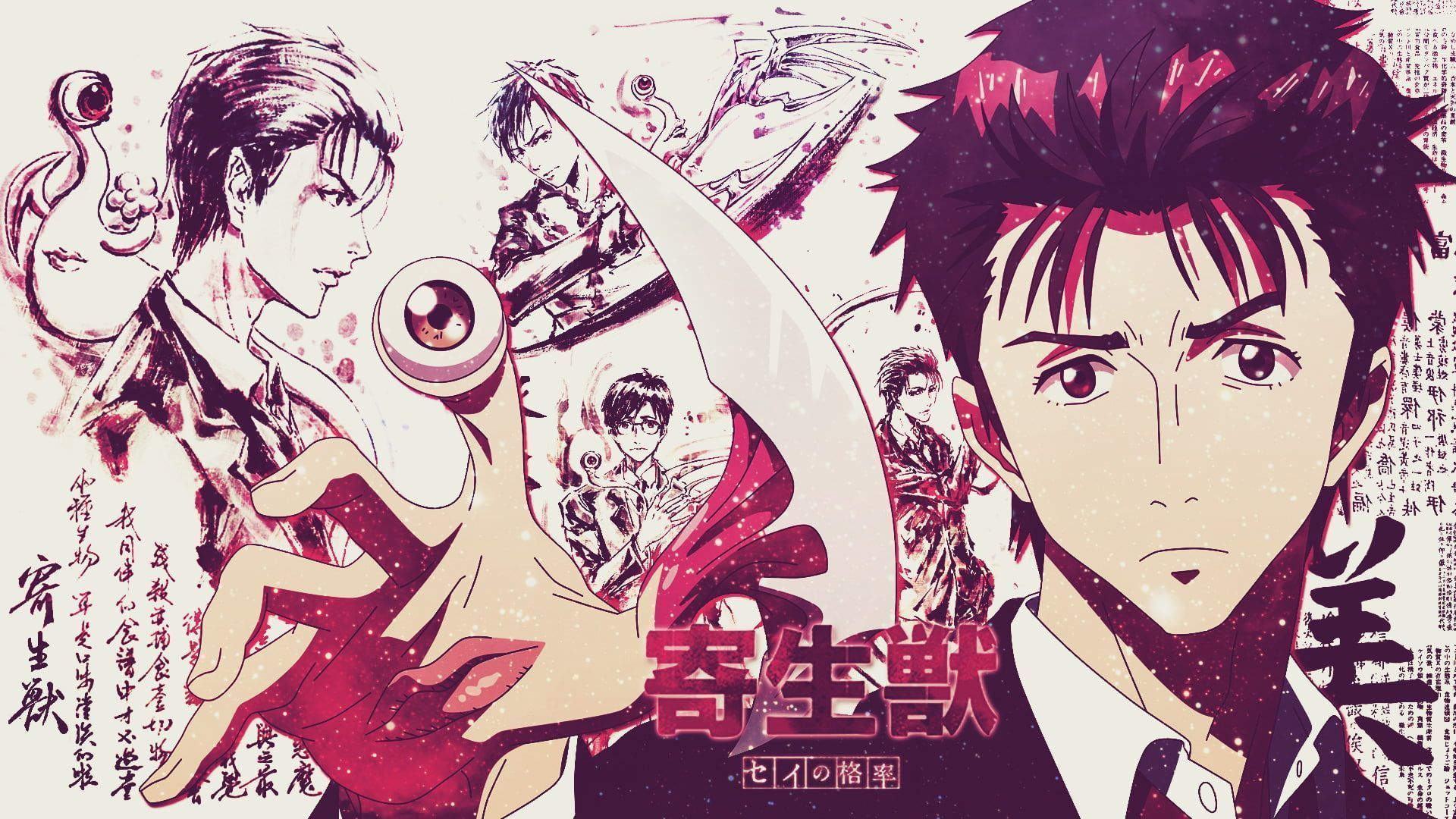 1920x1080 Anime, Anime sketch, Migi parasyte