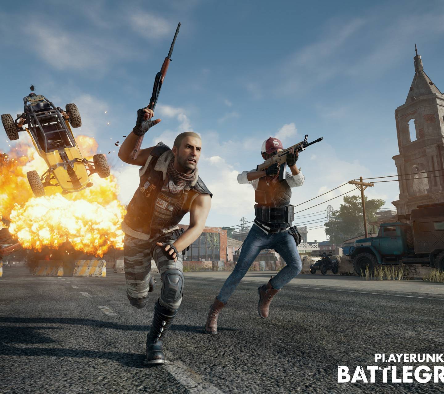 1440x1280 PUBG Team Wallpaper