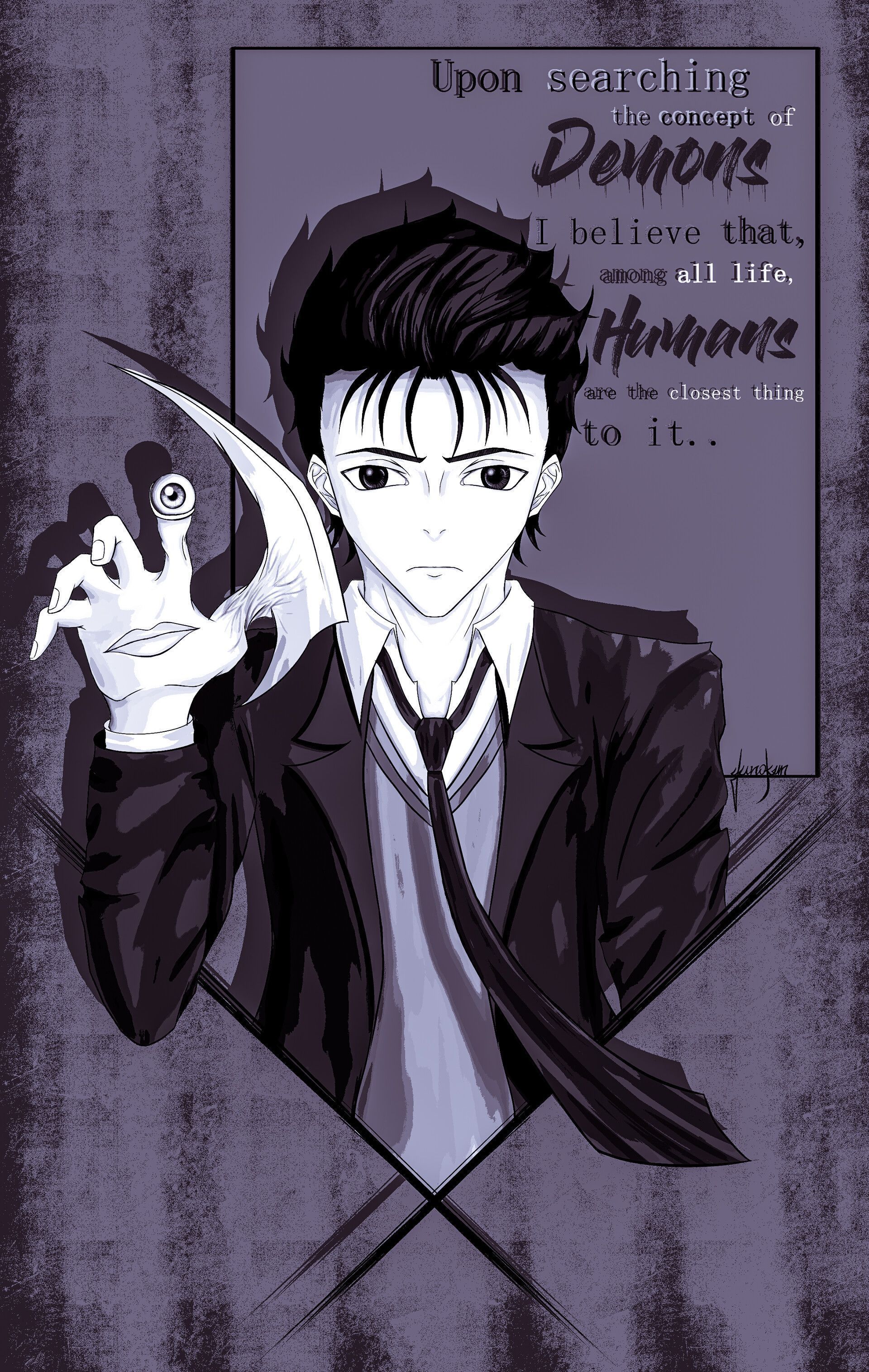 1920x3030 Yuno Kun Shinichi and Migi