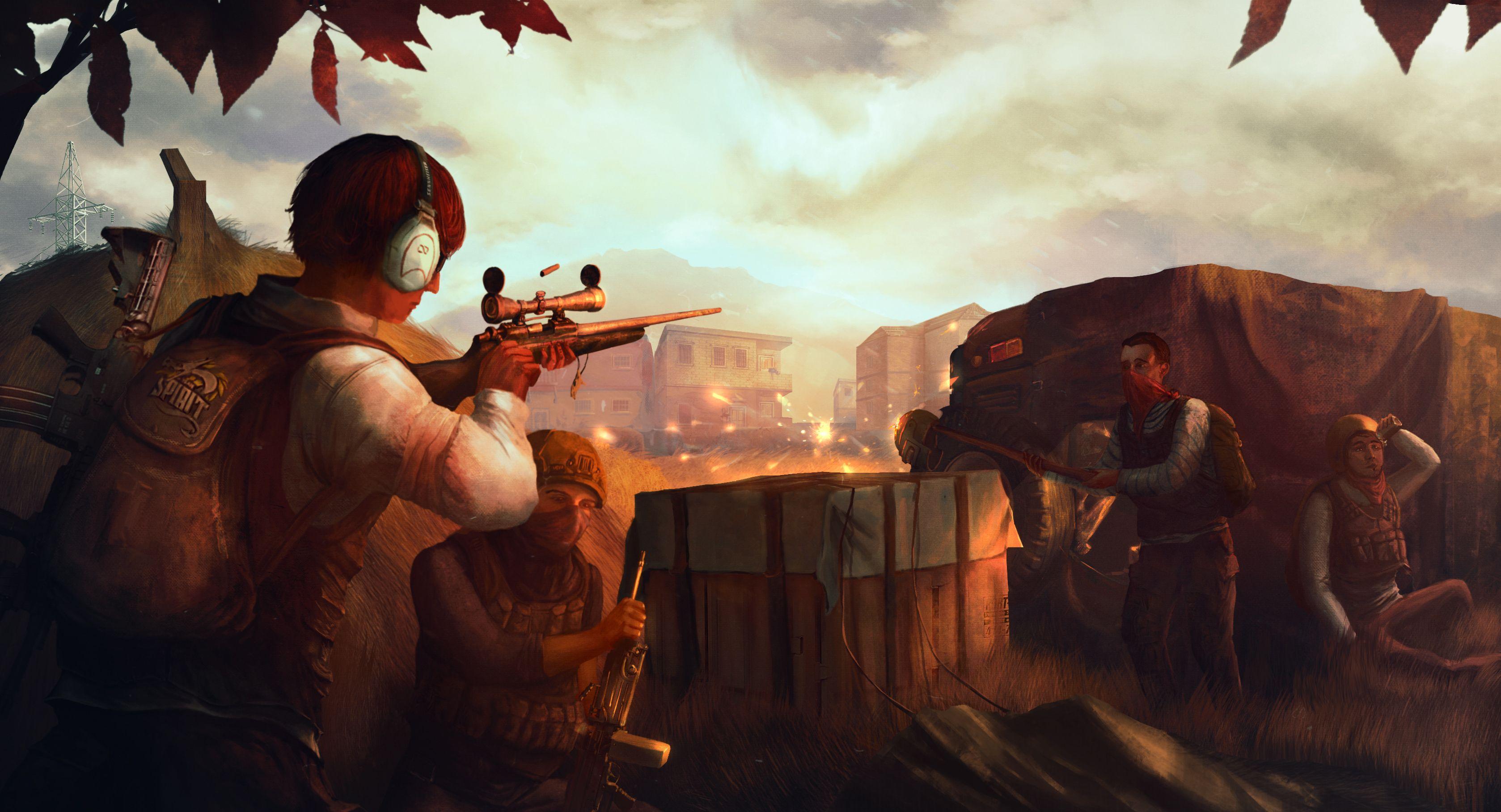 3357x1817 Pubg Team Work Fan Art 4k, HD Games, 4k Wallpaper, Image