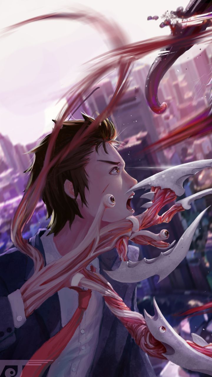 720x1280 Mobile wallpaper: Anime, Parasyte