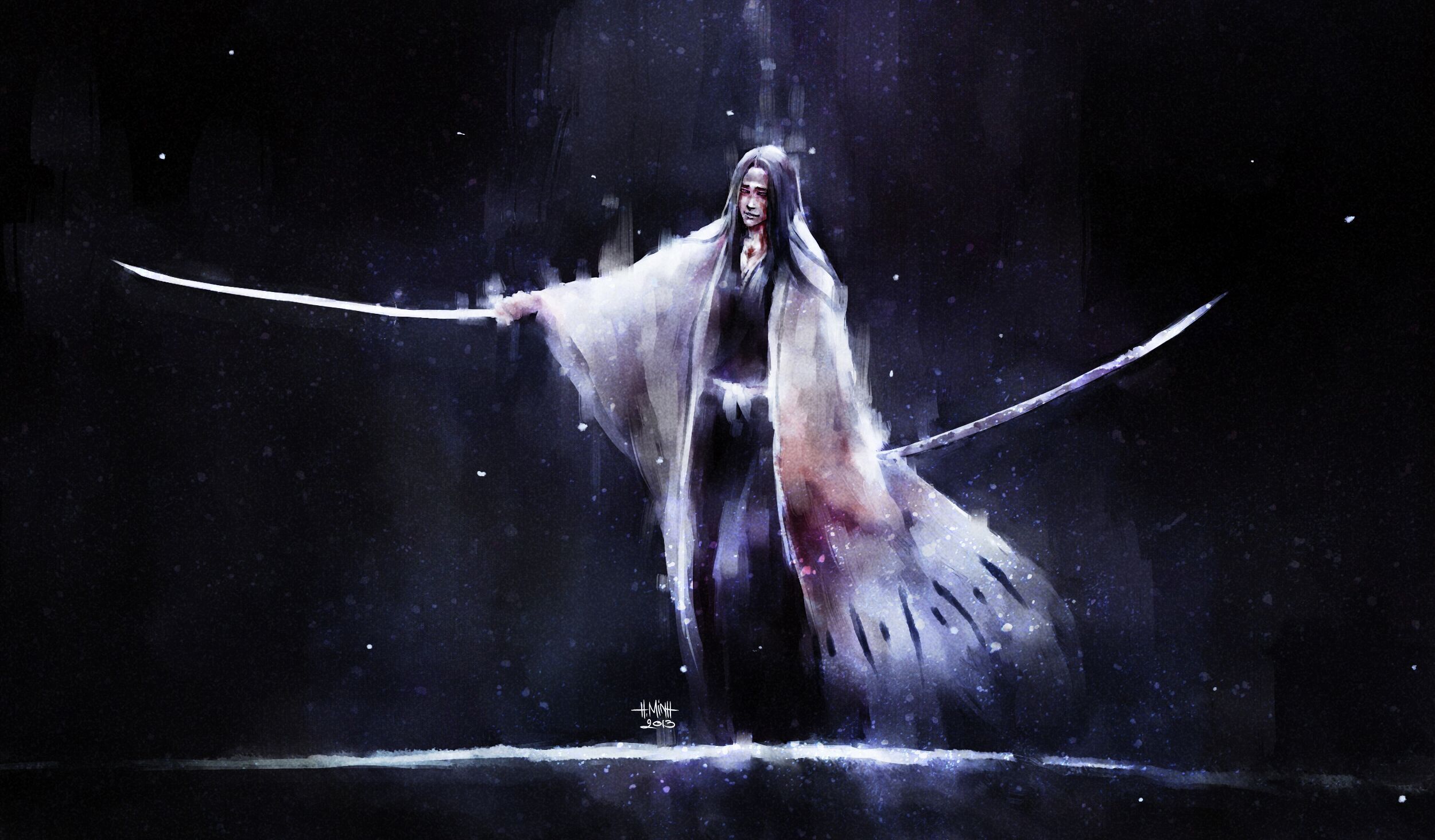 2500x1464 Retsu Unohana Wallpaper