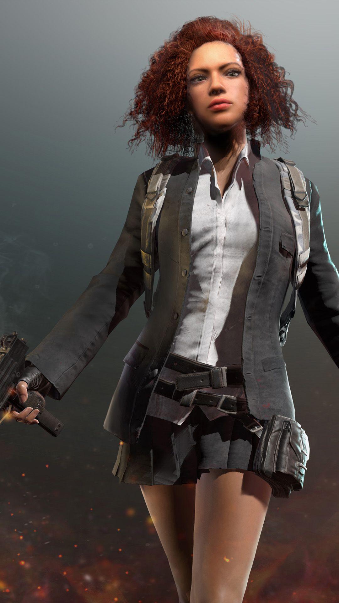 1080x1920 Download PUBG Game Character Ilene Free Pure 4K Ultra HD