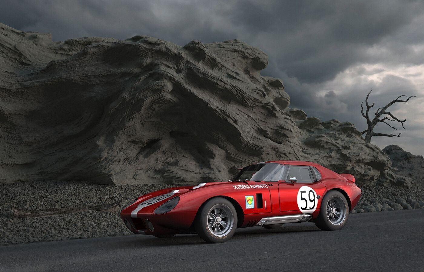 1400x900 Shelby Cobra Daytona Coupe 1965
