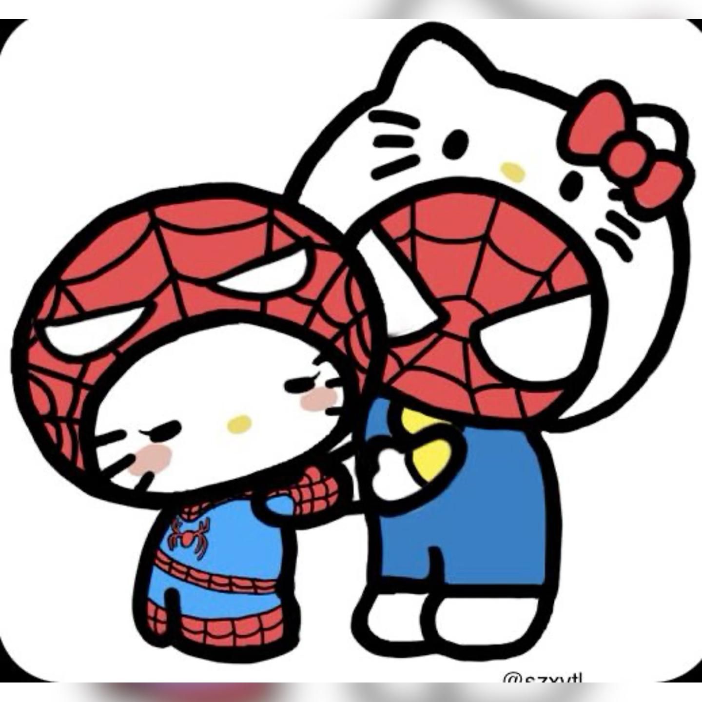 Hello Kitty and Spiderman Wallpapers - Top Free Hello Kitty and