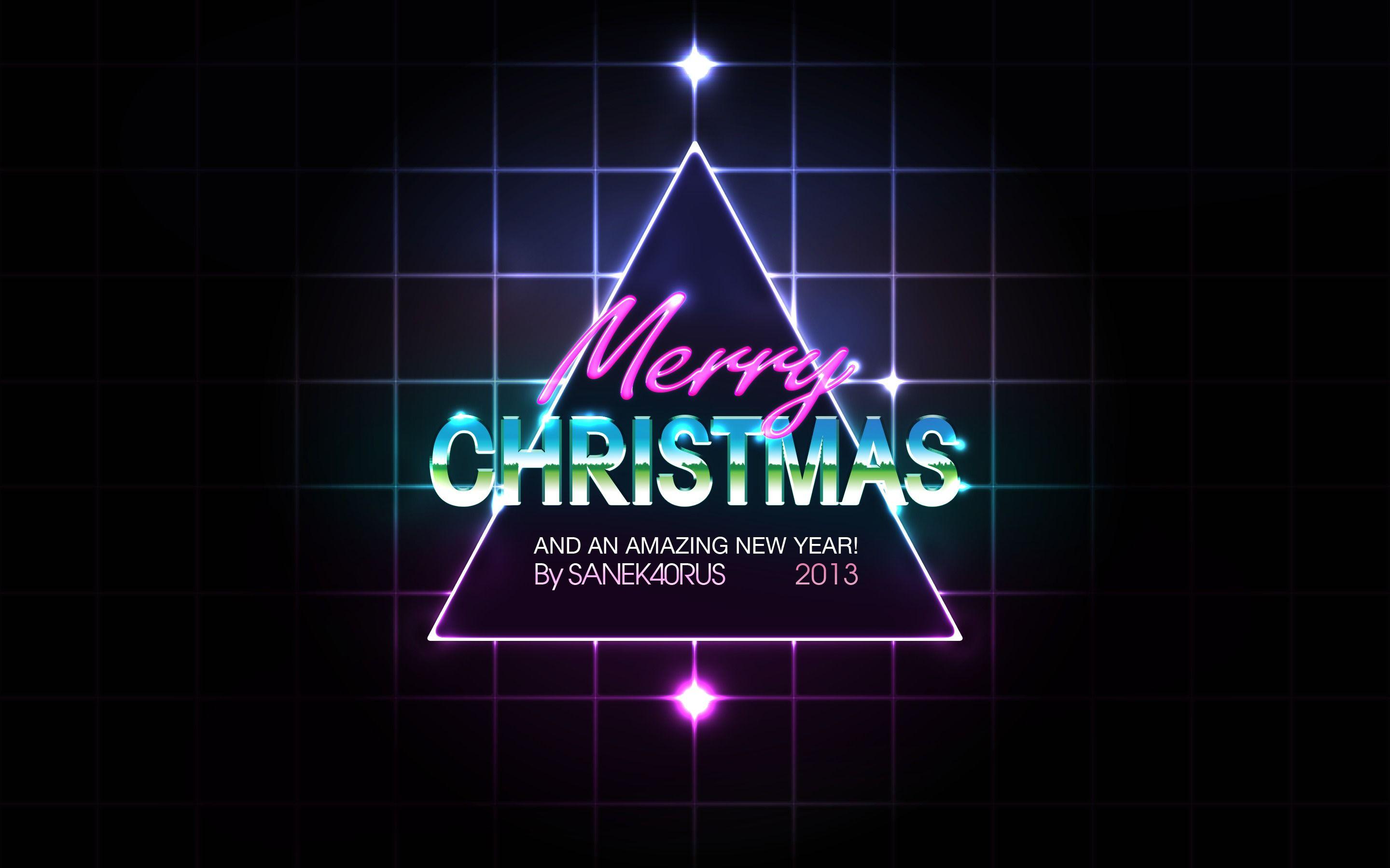 2880x1800 Neon 80's Wallpaper