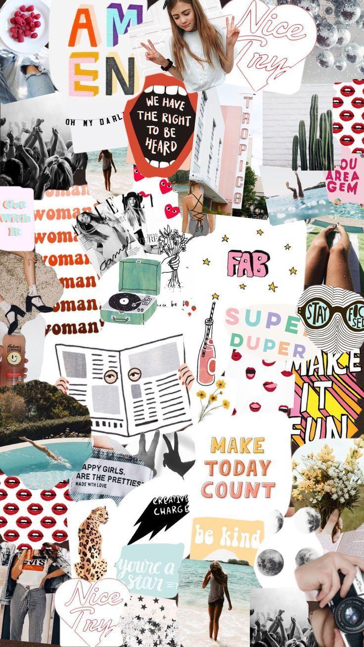 790 Collages ideas  aesthetic iphone wallpaper aesthetic pastel wallpaper  aesthetic collage